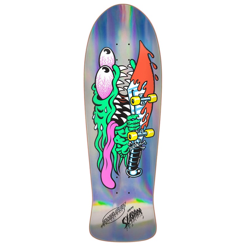 Santa Cruz Meek Slasher Reissue Skateboard Deck – 10.10