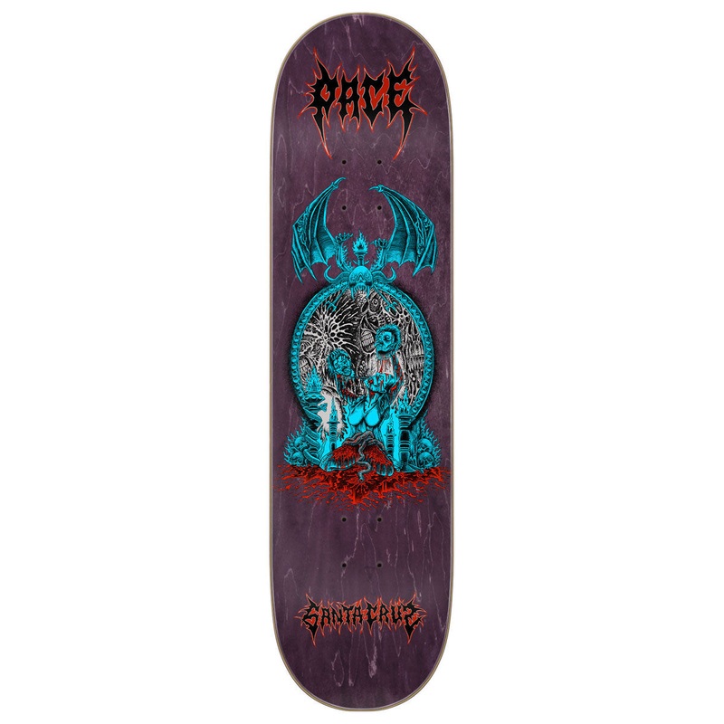 Santa Cruz Pace Mirror Pro Skateboard Deck – 8.25