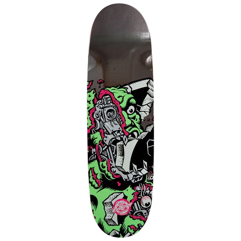 Santa Cruz Roskopp Macro VX Egg Deck Skateboard Deck – 9.00
