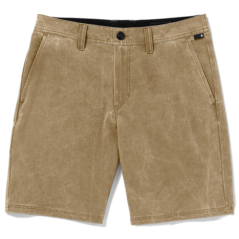 Volcom Stone Faded Hybrid 19 Shorts – Dark Khaki