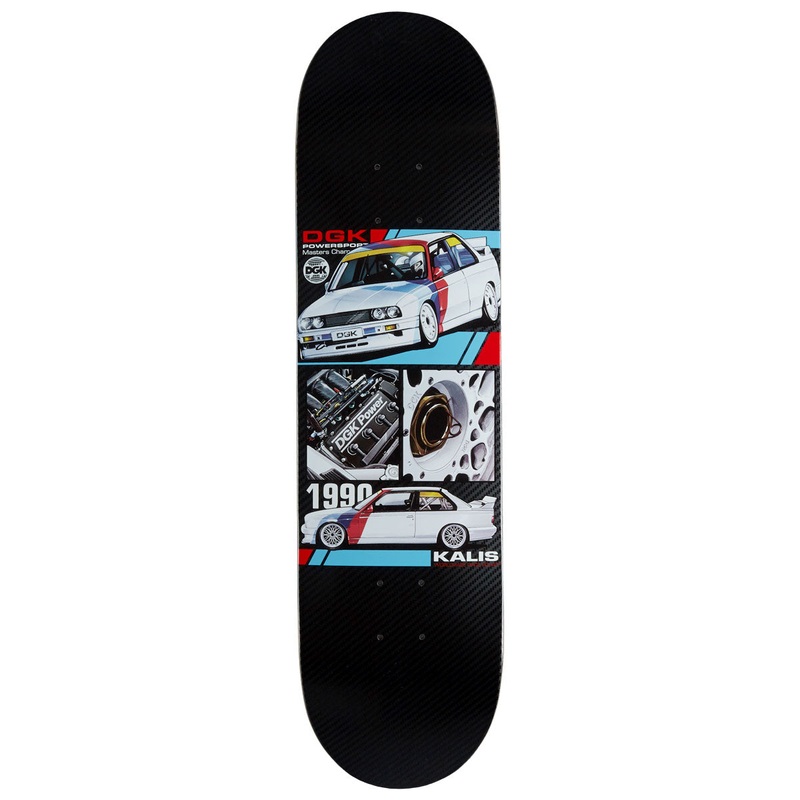 DGK Group 5 Kalis Skateboard Deck – 8.06