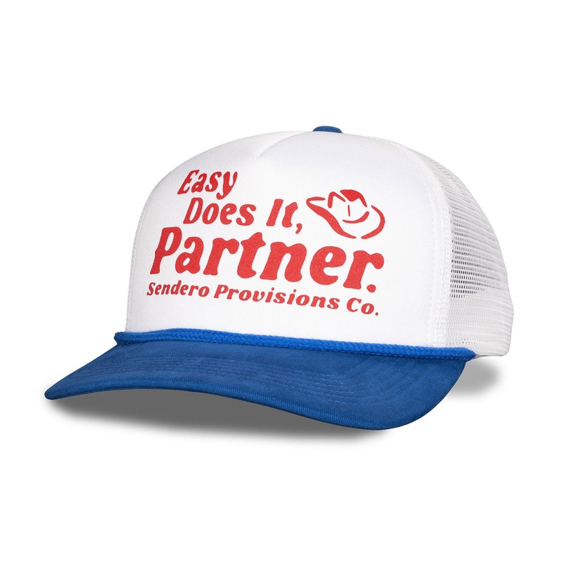 Sendero Easy Does It Hat – White/Red