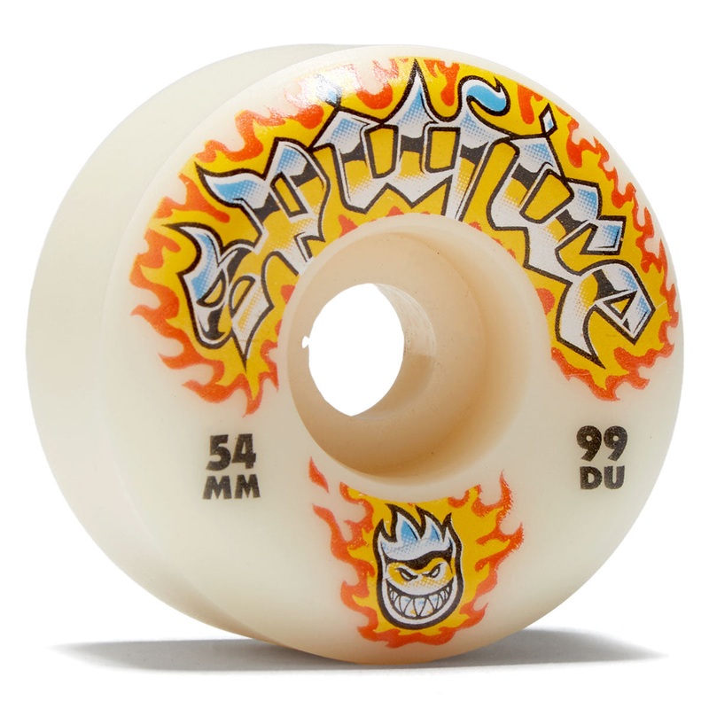 Spitfire F4 99d Chrome Venom Skateboard Wheels – Natural – 54mm