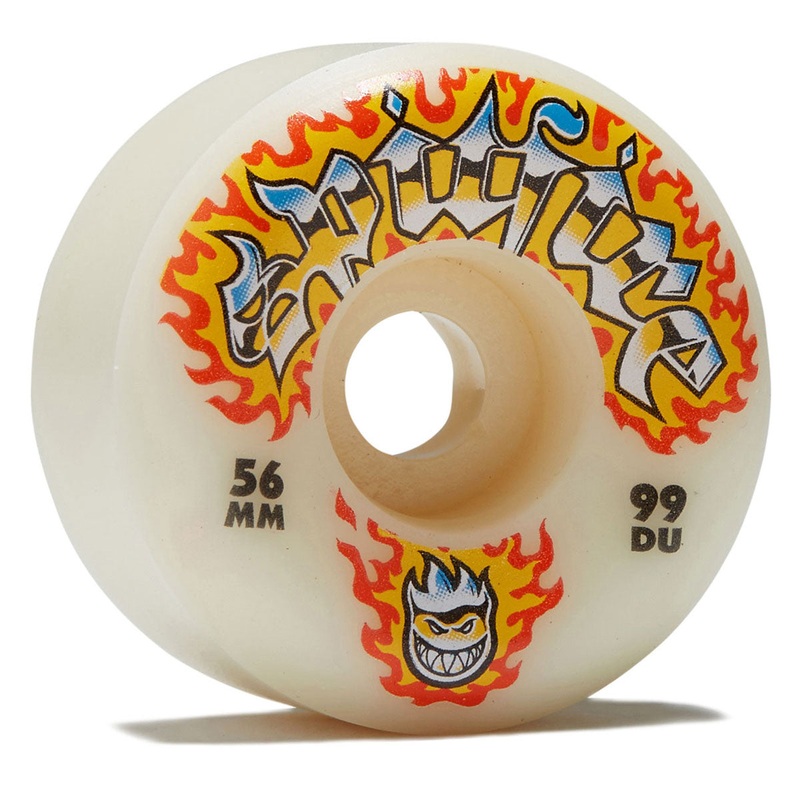 Spitfire F4 99d Chrome Venom Skateboard Wheels – Natural – 56mm