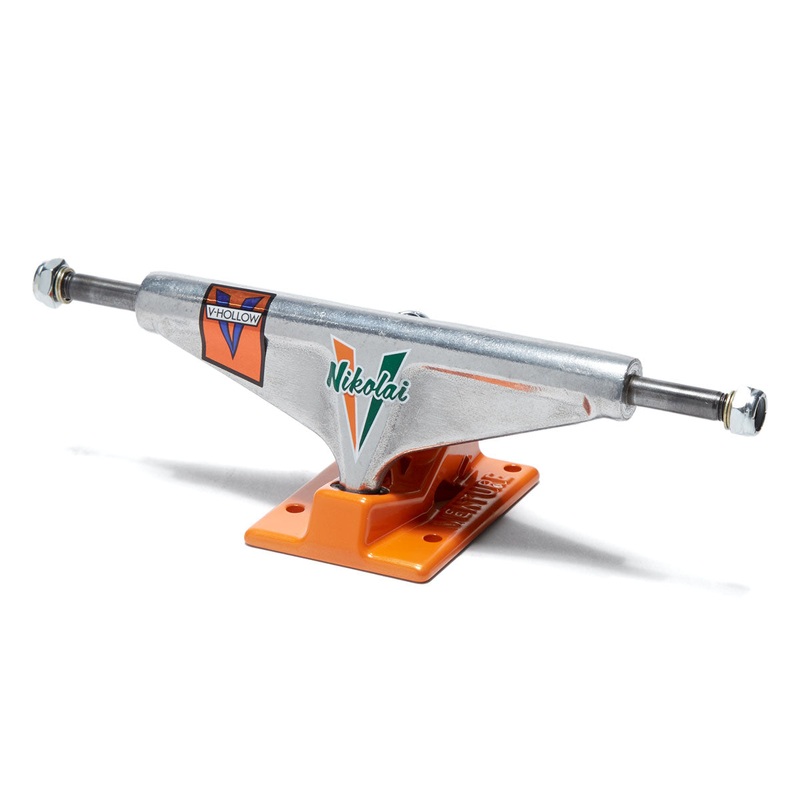 Venture Nikolai Piombo Pro V-Hollow Skateboard Trucks – Polished – 5.6