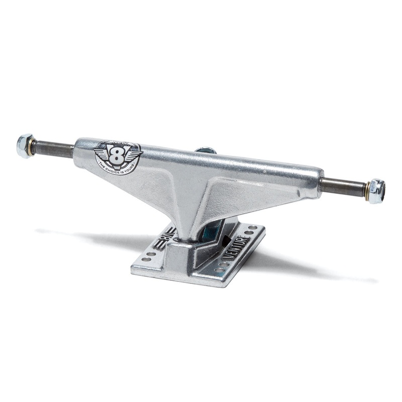 Venture V8 Team Edition Skateboard Trucks – Polished – 5.2