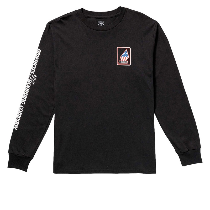Volcom 1st Boarding Co Long Sleeve T-Shirt – Black