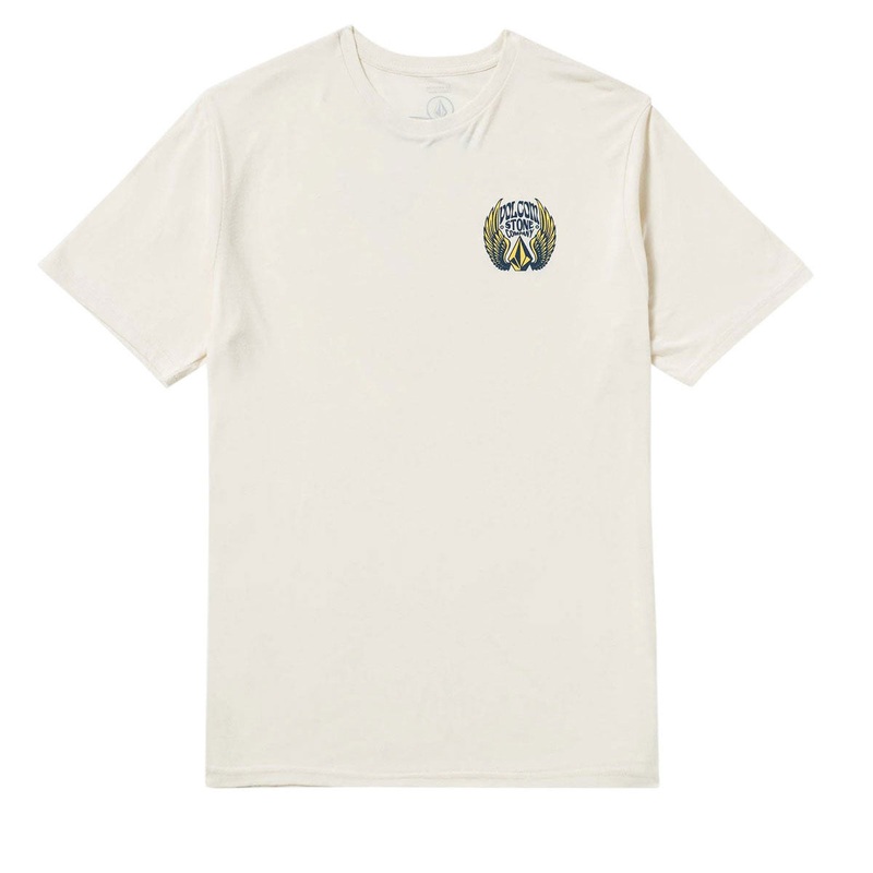 Volcom Dactyl T-Shirt – Off White/Heather