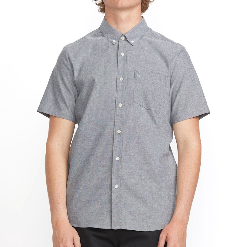 Volcom Everett Oxford Shirt – Black 2025