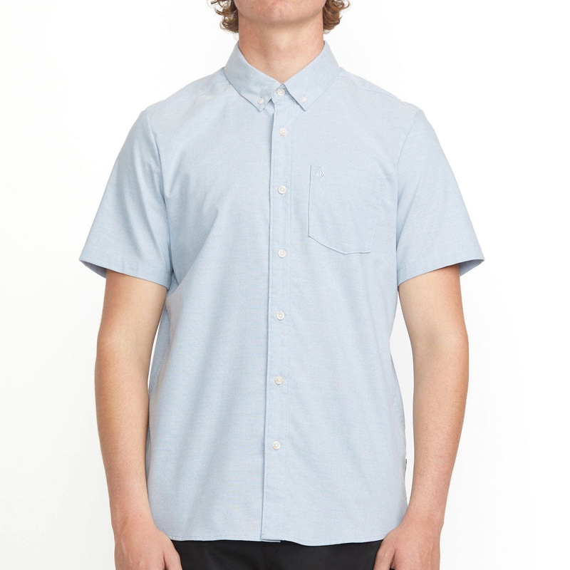 Volcom Everett Oxford Shirt – Wrecked Indigo 2025
