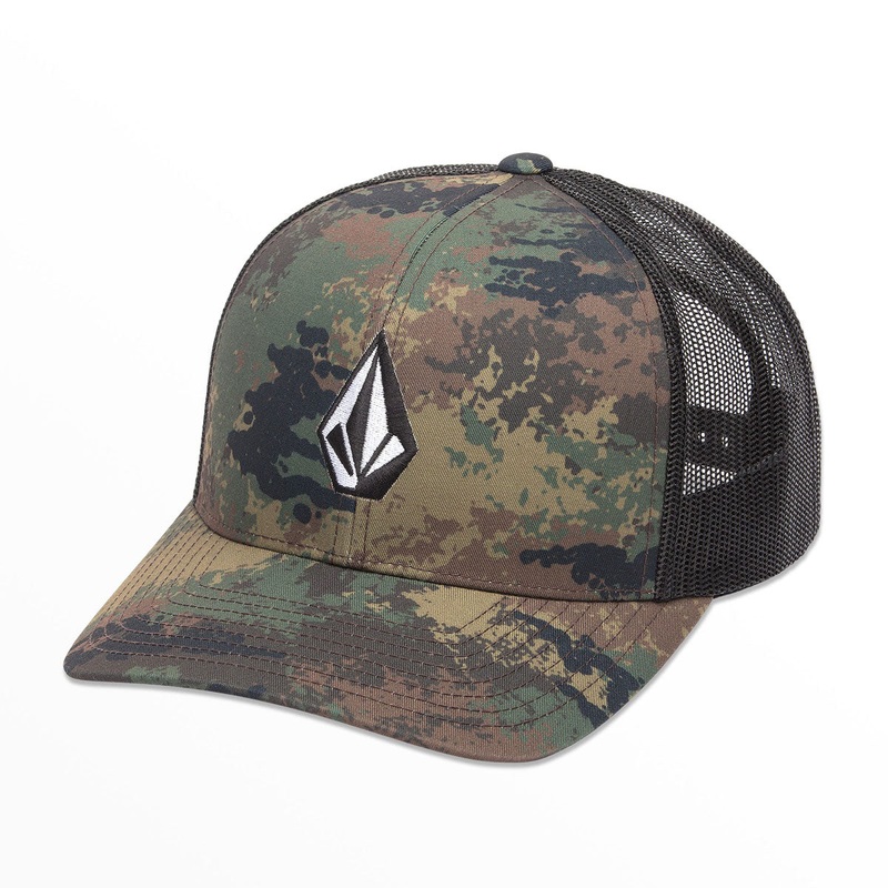 Volcom Full Stone Cheese Hat – Green Combo