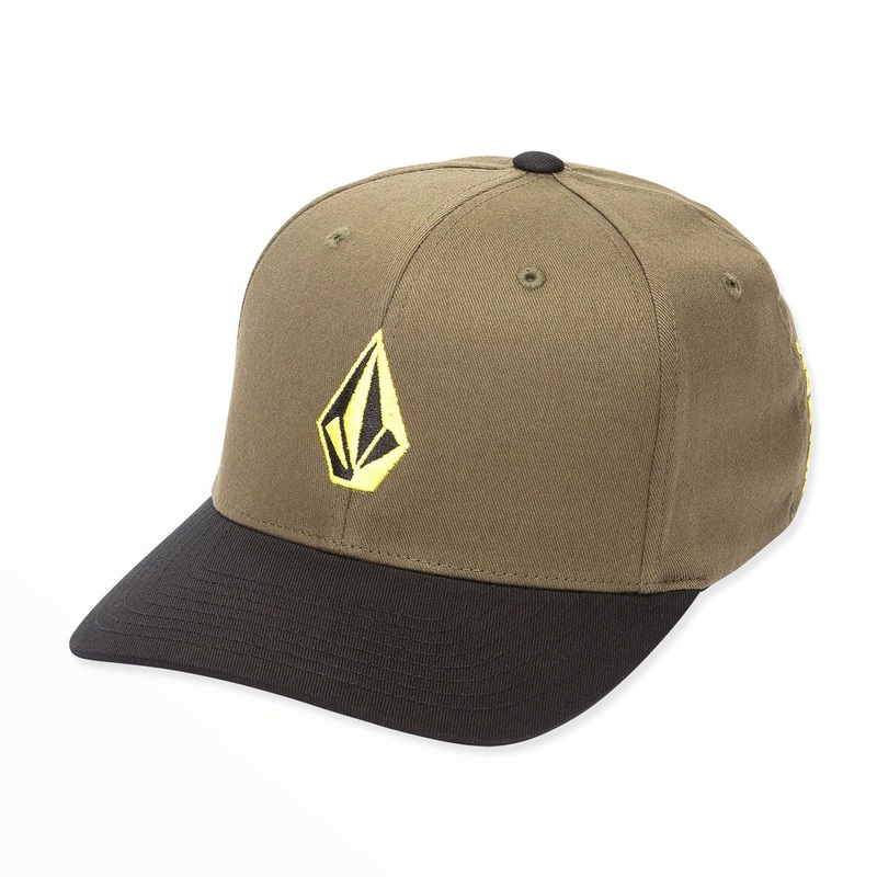 Volcom Full Stone Flexfit Hat – Wintermoss