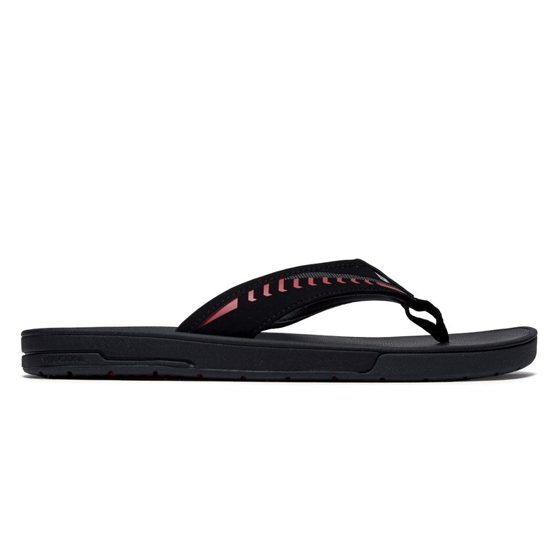 Volcom Jack Robinson Sandals – Black/Red
