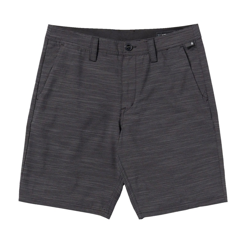 Volcom Slub Frickin Cross Shred Hybrid 20 Shorts – Black