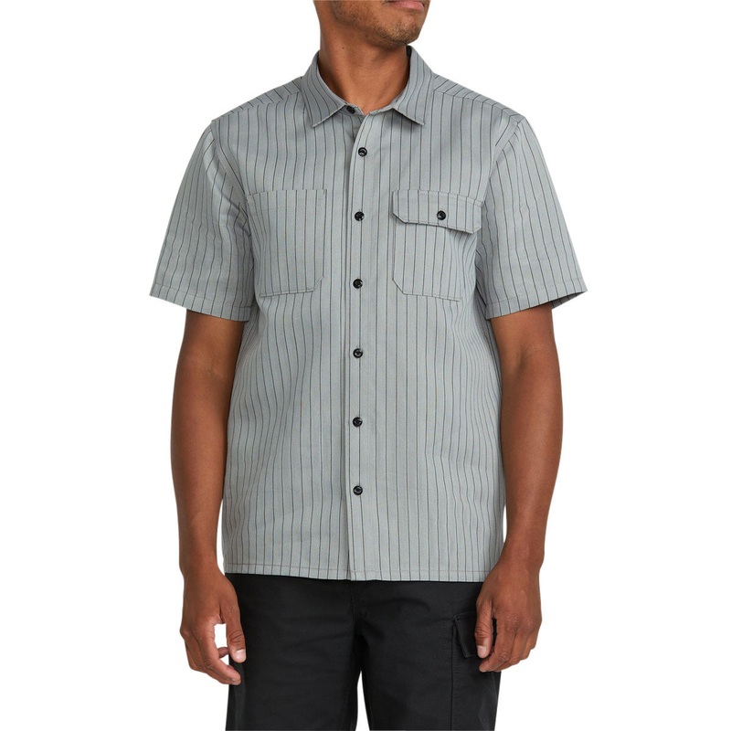 Volcom Trade Stone Shirt – Tower Grey