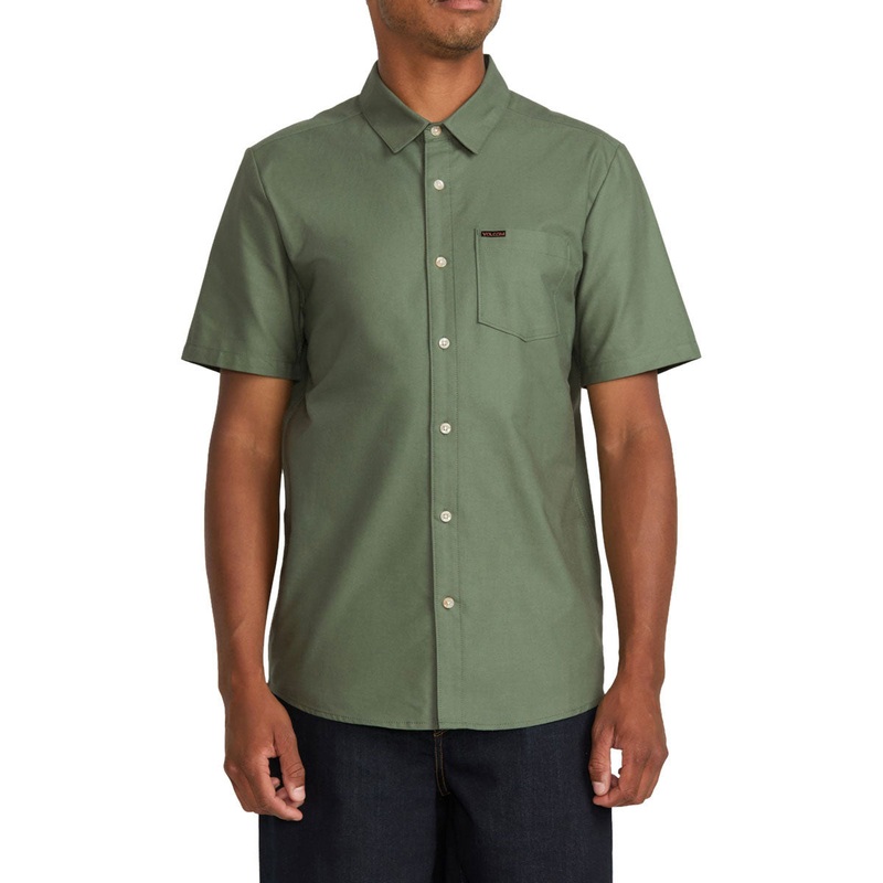 Volcom Veeco Oxford Shirt – Light Olive