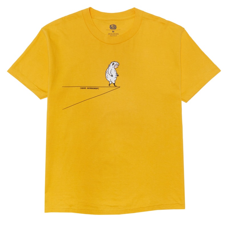 Alien Workshop Sheeple Cliff T-Shirt – Gold
