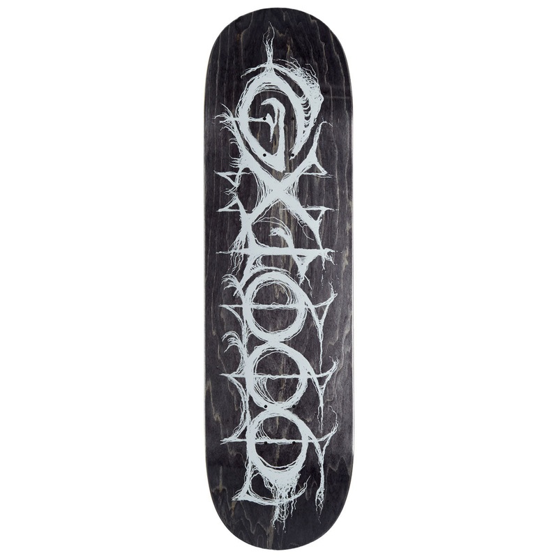 GX1000 x Dystopia Dino Skateboard Deck – Black – 8.75