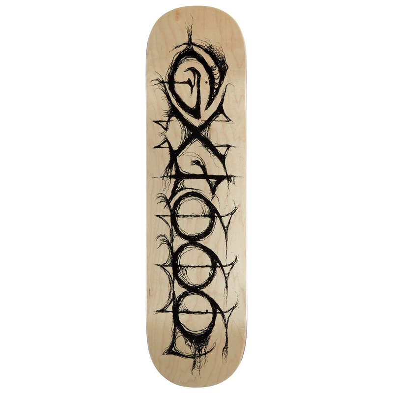 GX1000 x Dystopia Dino Skateboard Deck – Natural – 8.25