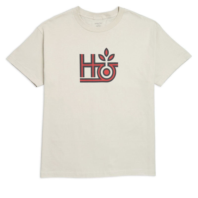 Habitat Pod Logo T-Shirt – Sand