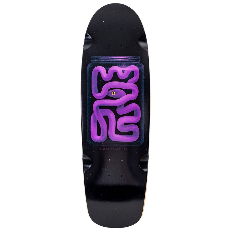 Landyachtz Tugboat Snek Longboard Cruiser Deck – Purple