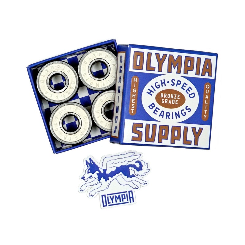 Olympia Bronze Grade Bearings – White
