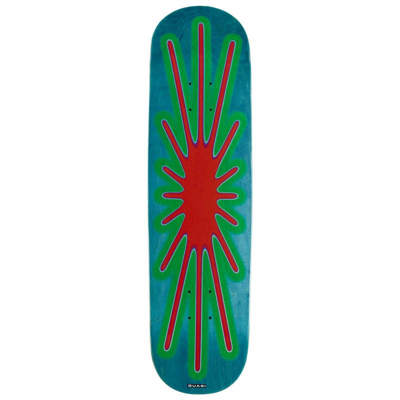 Quasi Blast Skateboard Deck – Blue – 8.25