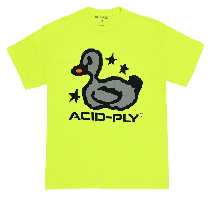 Quasi Duck Tech T-Shirt – Safety Green