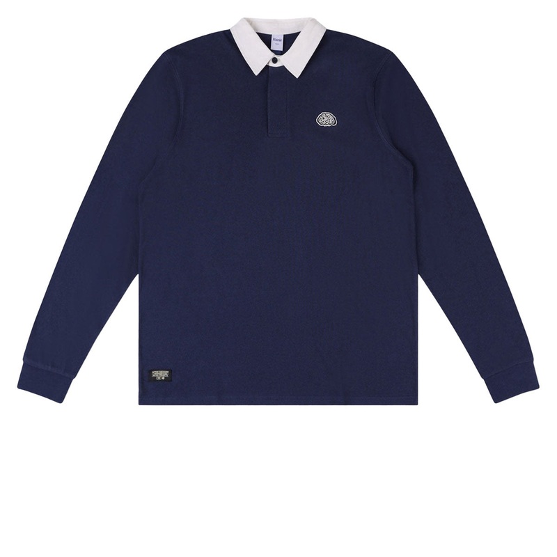 Rivvia Scatter Brain Rugby Shirt – Dark Navy