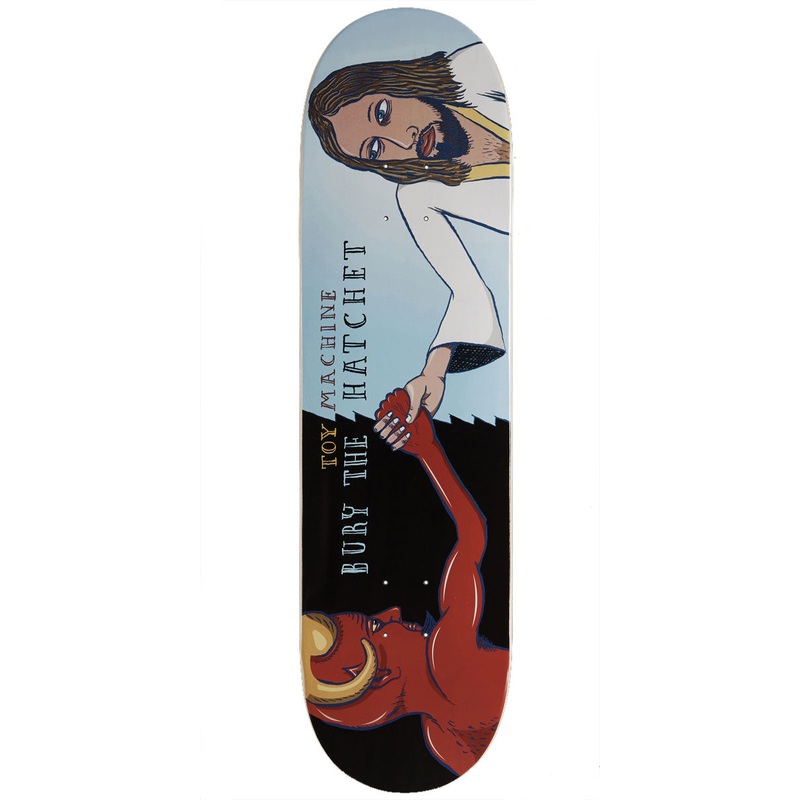Toy Machine Bury The Hatchet Symmetrical Skateboard Deck – 8.50