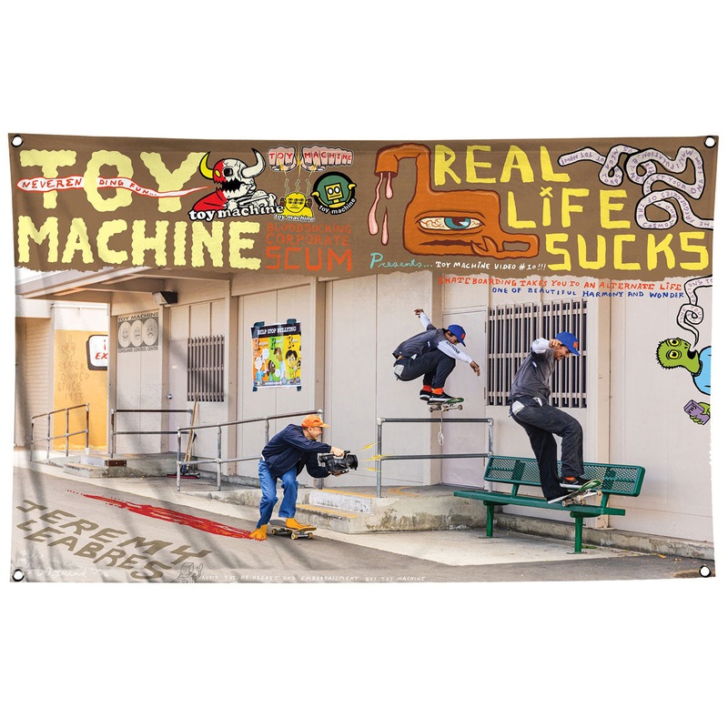 Toy Machine Leabres Flag