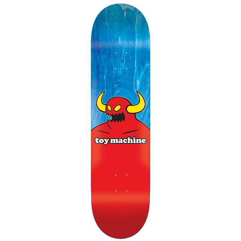 Toy Machine Monster Mini Skateboard Deck – Assorted Stains – 7.38