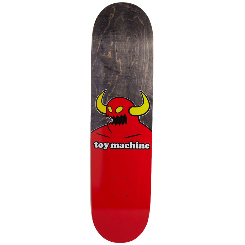 Toy Machine Monster Skateboard Deck – Assorted Stains – 8.125