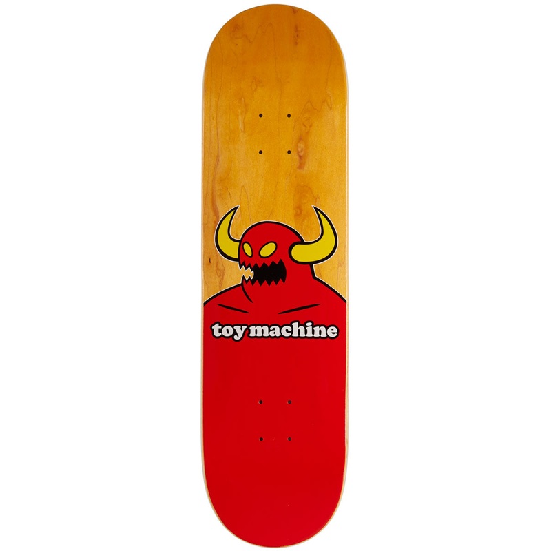 Toy Machine Monster Skateboard Deck – Assorted Stains – 8.375