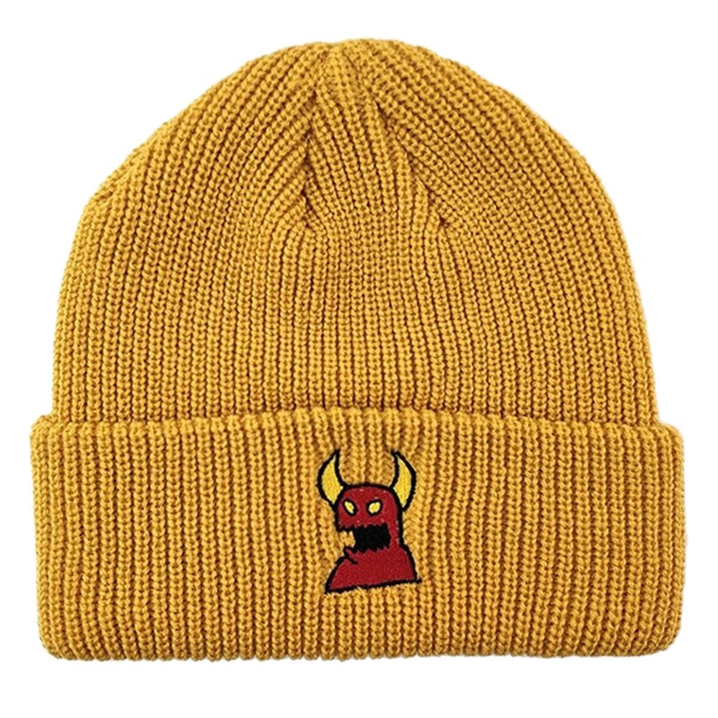 Toy Machine Sketch Monster Beanie – Mustard