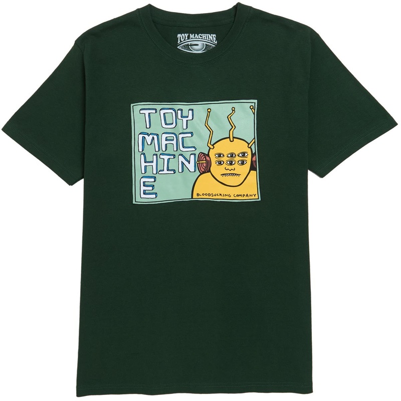 Toy Machine Transmissionator T-Shirt – Forest