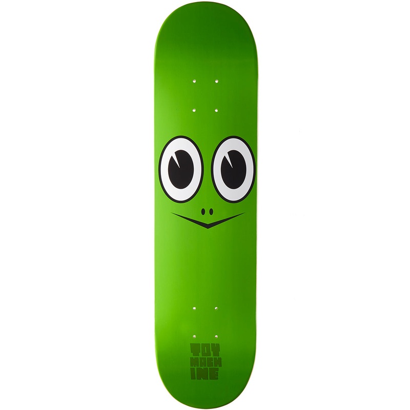Toy Machine Turtle Face Skateboard Deck – 7.75