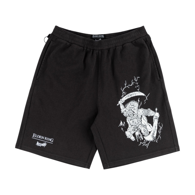 Welcome x Elden Ring Radahn Shorts – Black