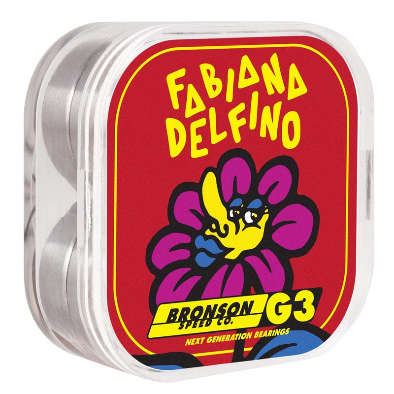 Bronson Fabiana Delfino Pro G3 Bearings – Red