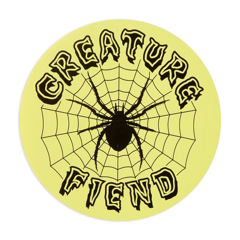 Creature Web Relic White Vinyl Sticker – Assorted