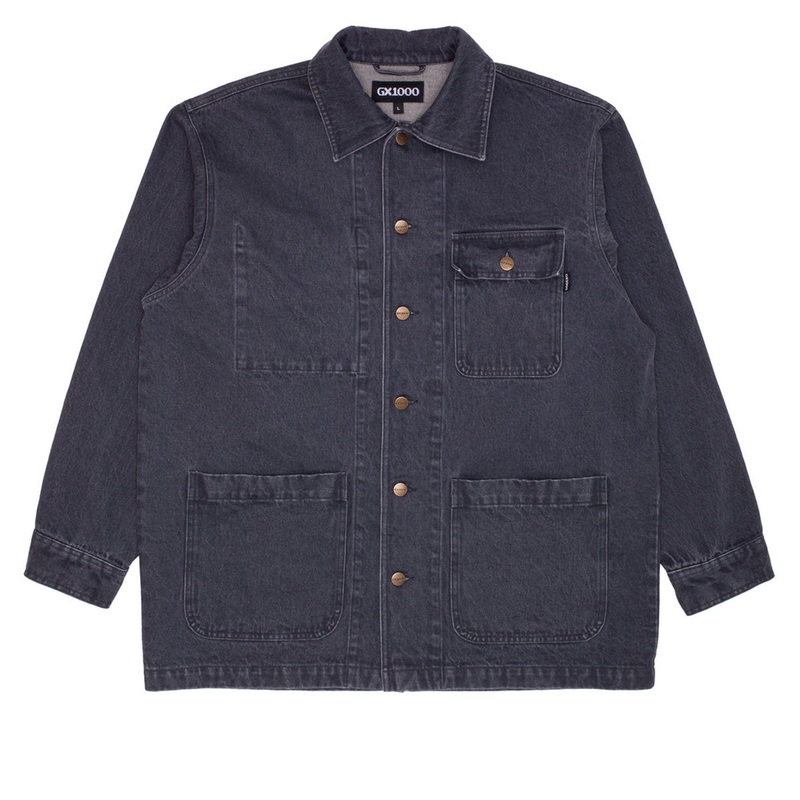 GX1000 Chore Coat Jacket – Dark Blue Wash