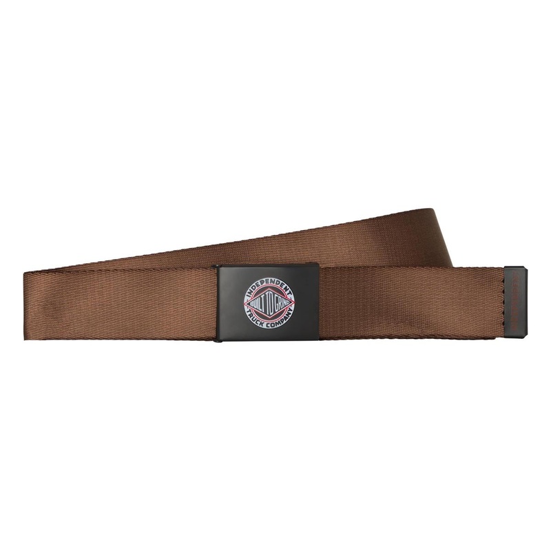 Independent BTG Summit Web Belt – Brown