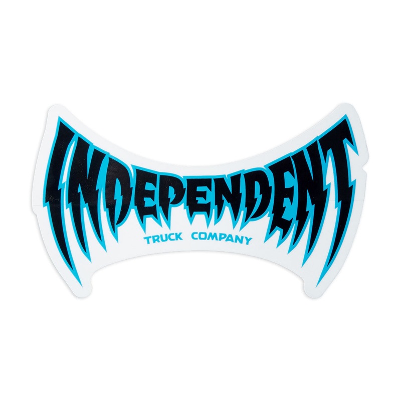 Independent Voltage Span Clear Sticker – Blue/Black