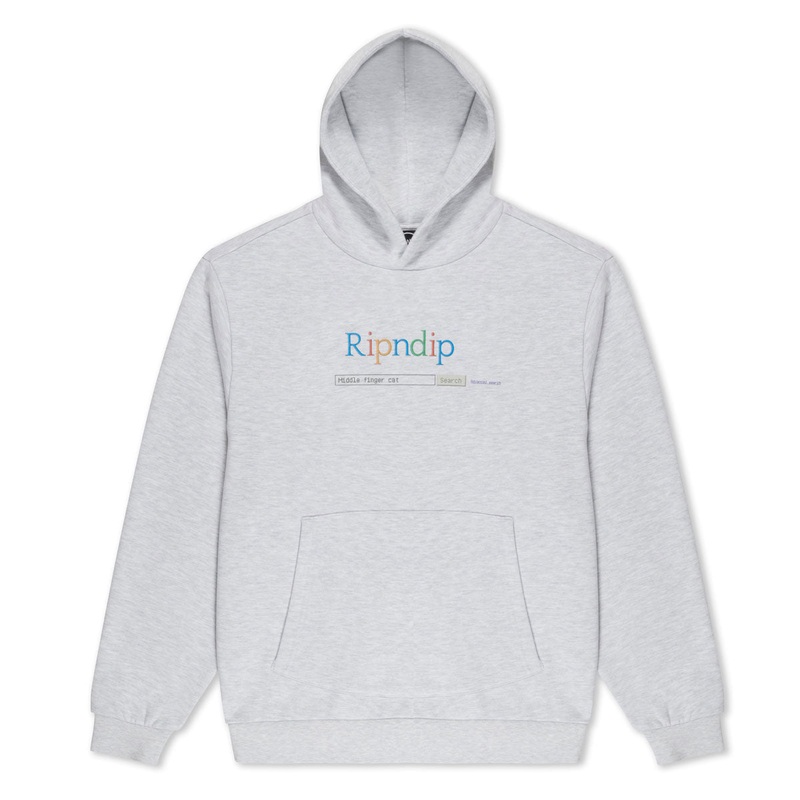 RIPNDIP A Bird Hoodie – Ash Heather