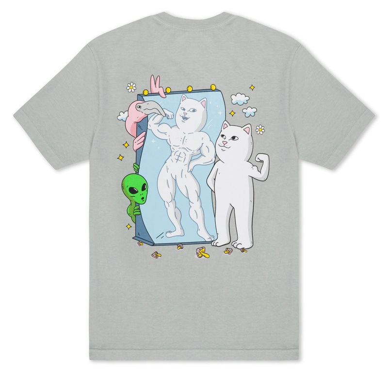 RIPNDIP Magic Mirror T-Shirt – Grey