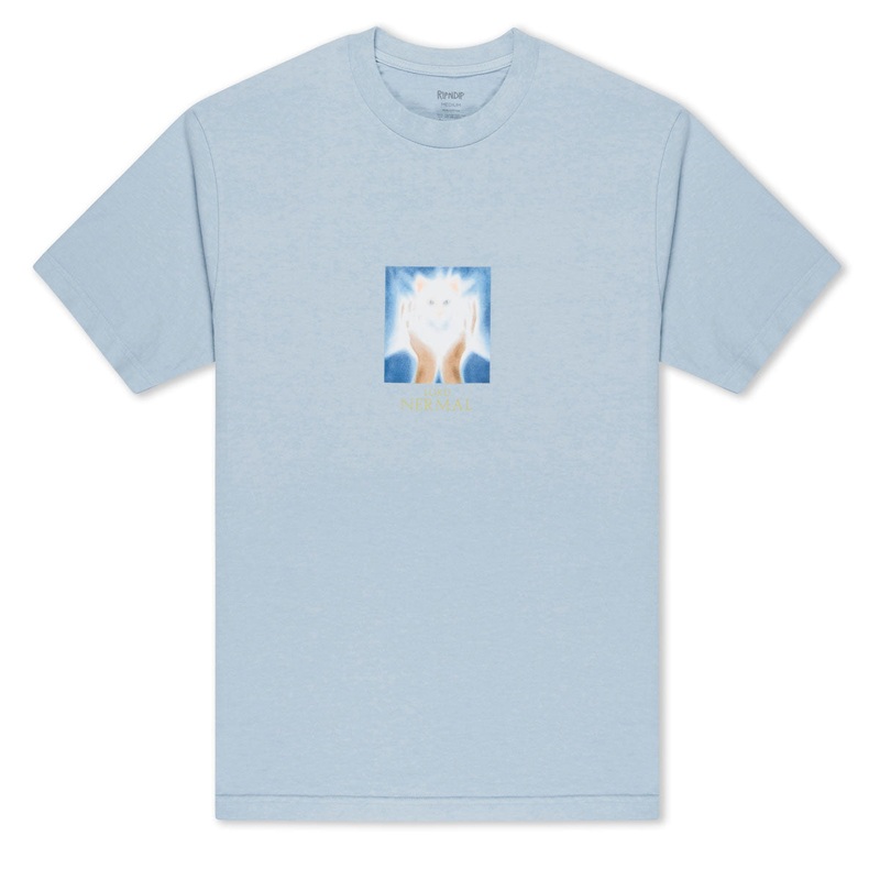 RIPNDIP Nerm In The Clouds T-Shirt – Powder Blue