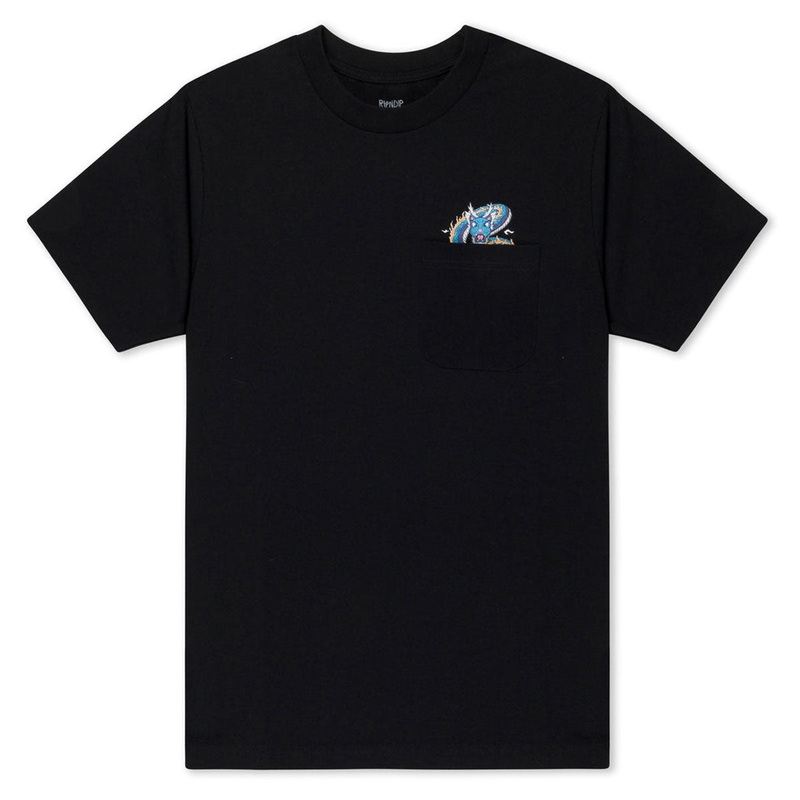 RIPNDIP Shen Nerm Pocket T-Shirt – Black