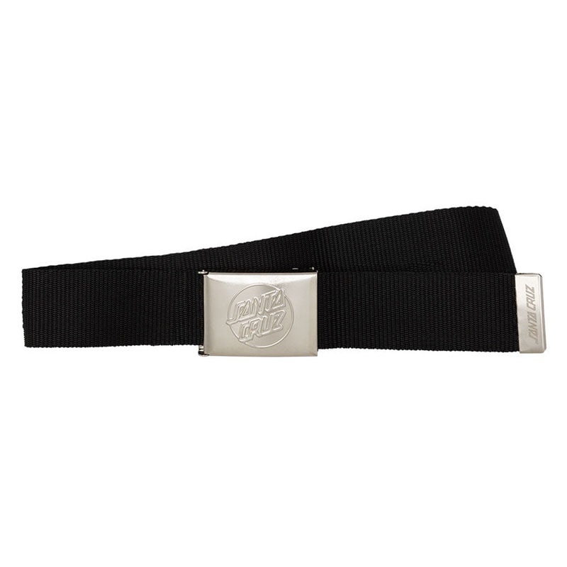Santa Cruz Opus Dot Web Belt – Black