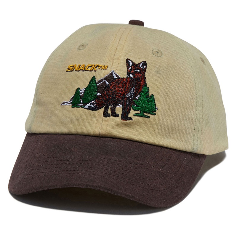 Snack Crazy Like A Fox Hat – Tan/Brown