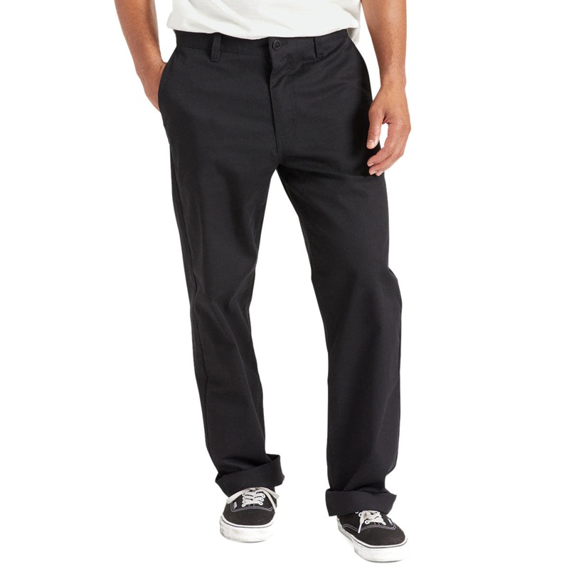 Brixton Choice Chino Relaxed Pants – Black